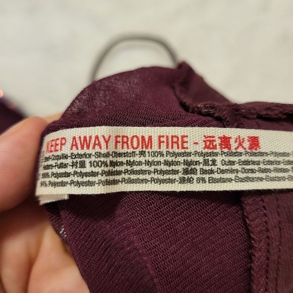 NWT Intimately Free People purple spaghetti strap top - Picture 6 of 6